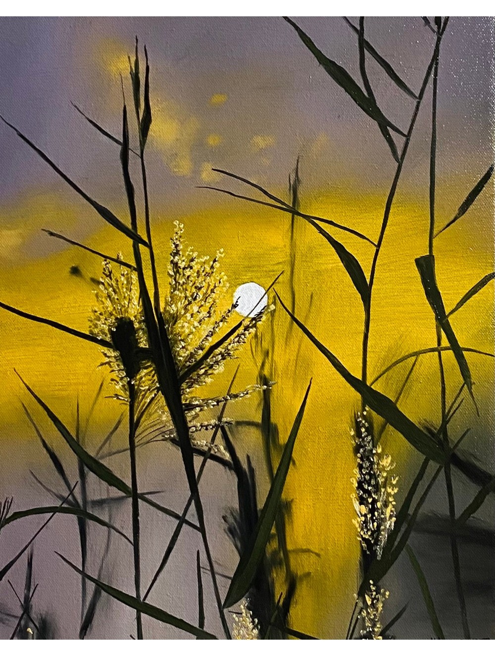 Wild Grass Shimmer Painting