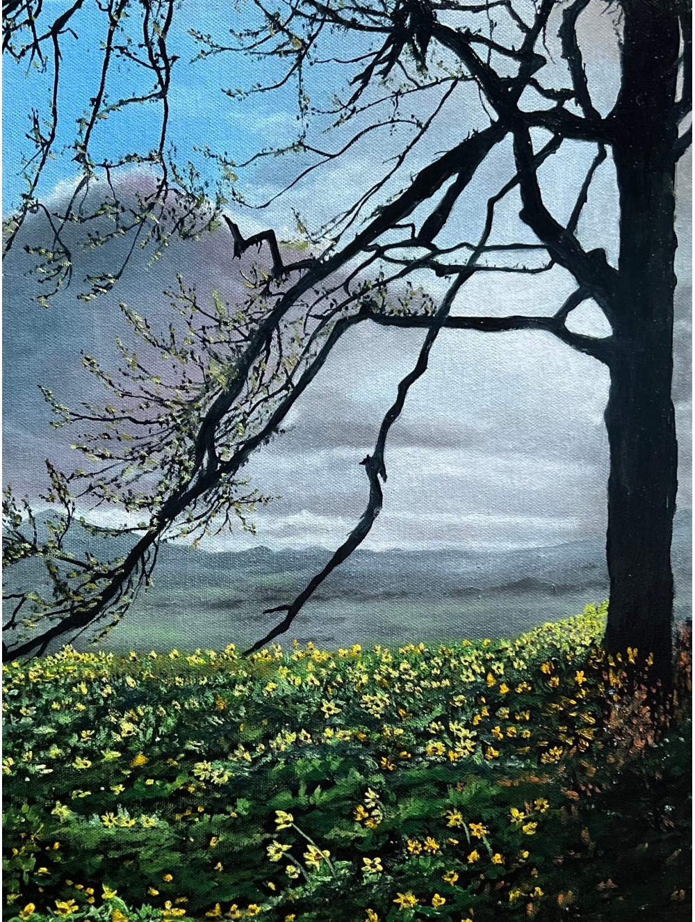 Spring Awakens Oil Painting