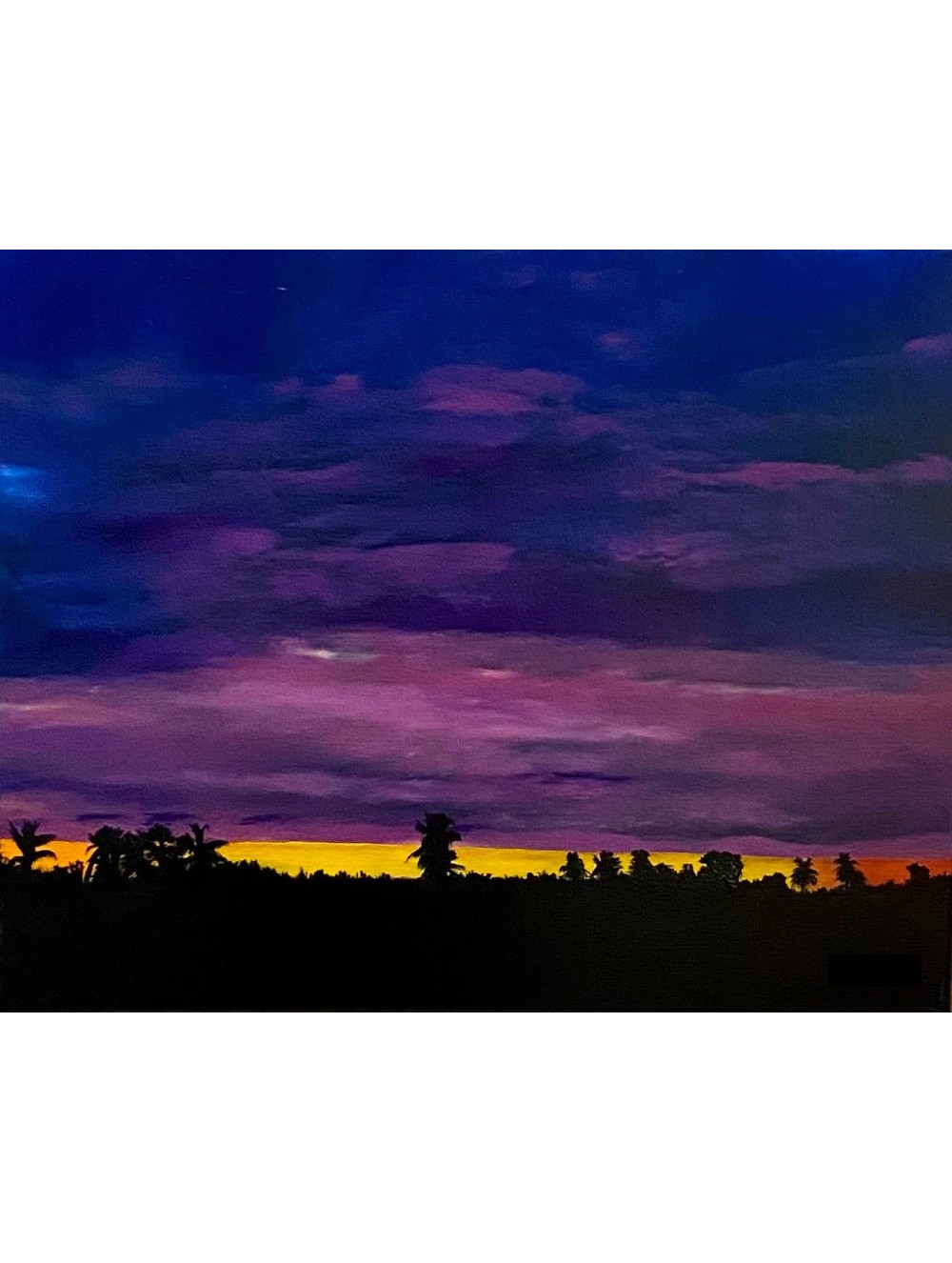 Sunset Splendor Oil Painting