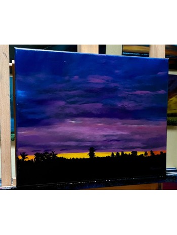 Sunset Splendor Oil Painting