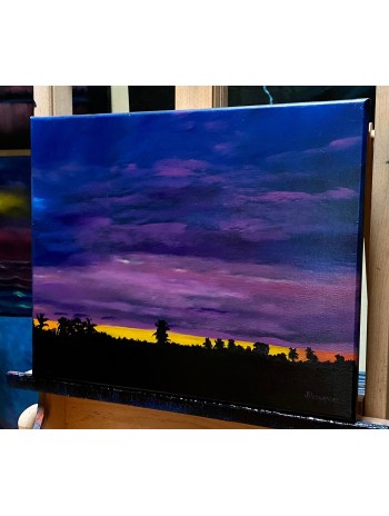 Sunset Splendor Oil Painting